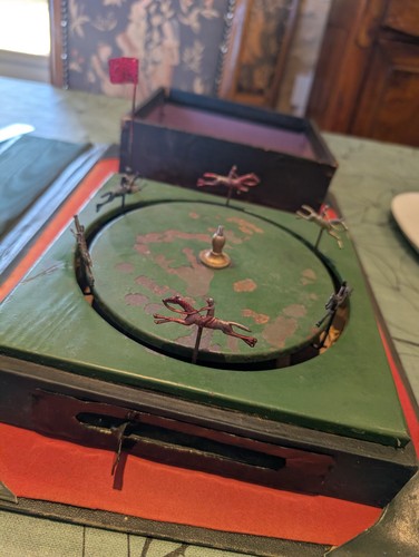 Jeu comptoir ancien course - jeu, de