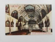 CPA - 50 - MONTFARVILLE - Intérieur de l'Eglise - Fresques du Célèbre Fouace.
