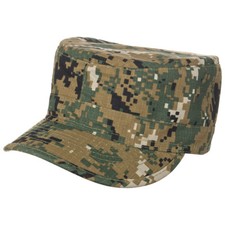MFH Homme Ripstop BDU Casquette Militaire Armée Patrouille Digital Woodland Camo