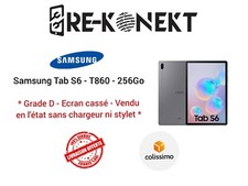 Samsung Galaxy Tab S6 256Go, Wi-Fi, 10,5" - Gris titane 