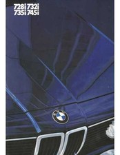 ▄▀▄ Dépliant BMW 728i / 732i / 735i / 745i (1/1982) Français ▄▀▄