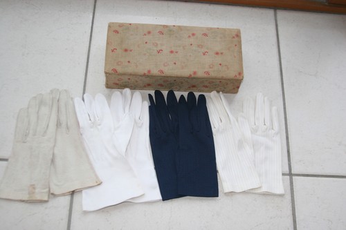 Ancienne boîte gants - boîte, à