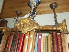 Petite  Cantonnière, En Bois Doré, époque 19ème