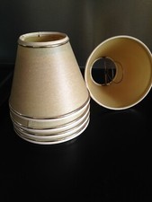 5 Anciens abats jour à pince