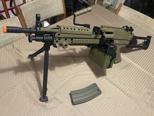 Cybergun m249 minimi - x, fn