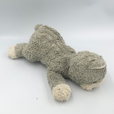 Ancien doudou chat gris blanc