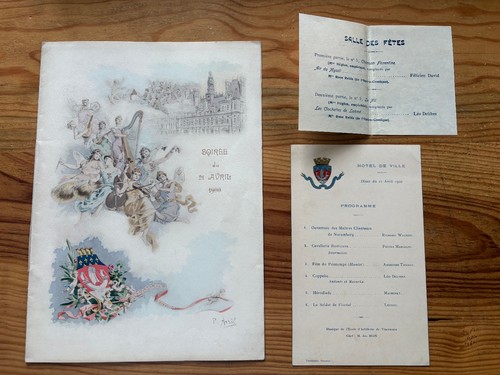 Trois documents anciens