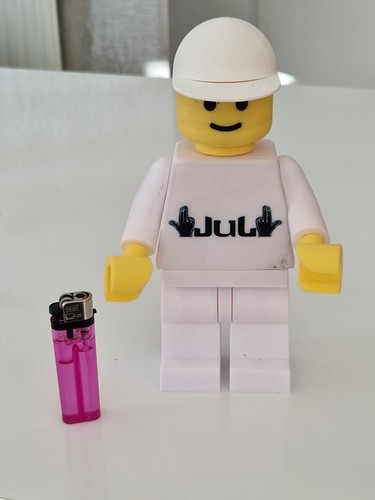 Lego pub rappeur jul - pub, 20cm
