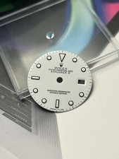 Cadran tritium blanc original authentique Rolex Explorer II 16550 16570