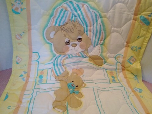 Baby blanket vintage - blanket, teddy