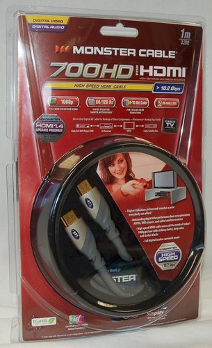 New monster cable 700hd - new,