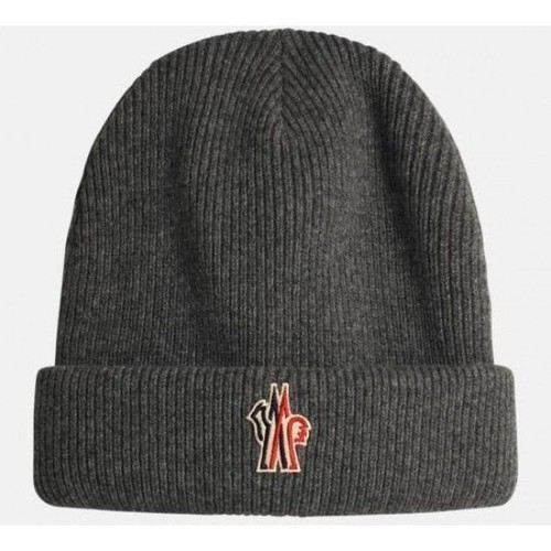 Moncler bonnet laine avec - bonnet,