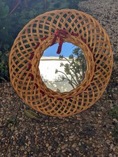 60'S ANCIEN MIROIR ROND