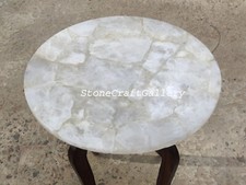12 " Blanc Quartz Table Top /