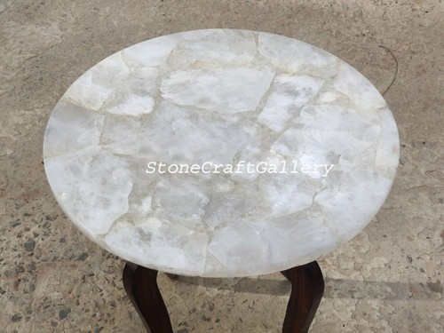 Blanc quartz table - 15, top