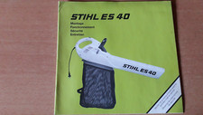 Stihl ES40 - ES 40 aspiro-souffleur électrique : notice d'emploi