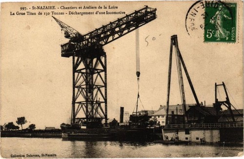Cpa nazaire chantiers - cpa, st-nazaire-chantiers