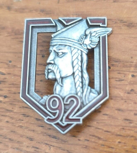 Insigne militaire - insigne, 92°