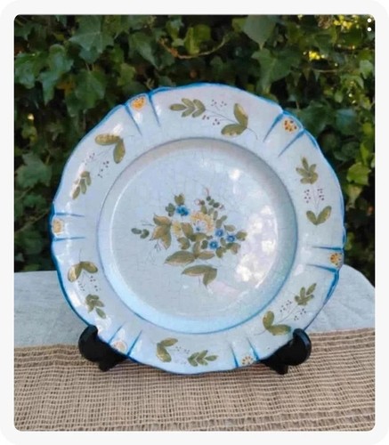 Assiette ancienne faïence