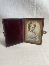 Ancienne miniature peinte