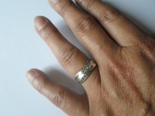 bague en argent massif