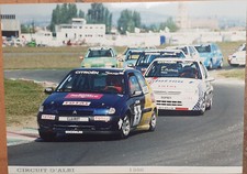 1032 : 1 X PHOTO : CIRCUIT D'ALBI : 18X25 : BON ETAT : 1996 . CITROËN SAXO .