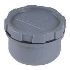 TAMPON DE VISITE MALE FEMELLE 32 40 50 PVC GRIS BOUCHON EVIER PLOMBERIE VASQU...