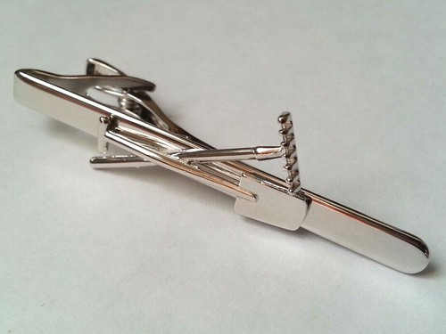Pince cravate vintage rateau - cravate,