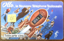 TELECARTE 5U OLA TÉLÉPHONE TOULOUSAIN RÉF PHONECOTE Gn291 UT PHONECARD SCHEDA