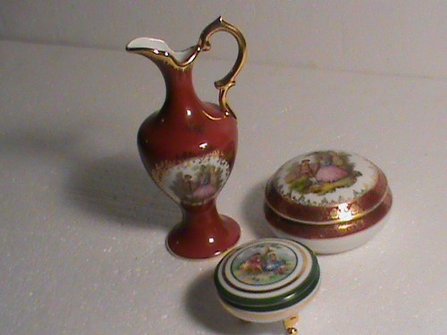 Lot petites porcelaine de - 3,