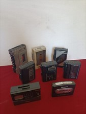 Lot 8 walkman baladeur cassette modèle rare