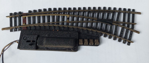 Rail aiguillage courbe - , à