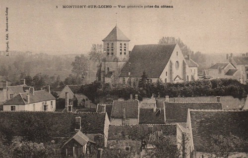 Cpa montigny sur loing - -, montigny-sur-loing