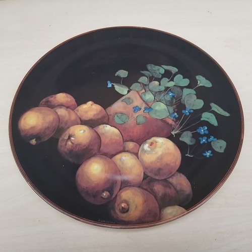 Beau plat tarte faïence - beau, en