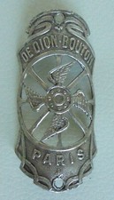 Ancienne plaque de vélo DE DION BOUTON - PARIS