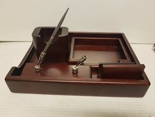 Set Bureau en Bois Noyer Art