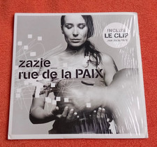 CD Single ZAZIE Rue de la paix