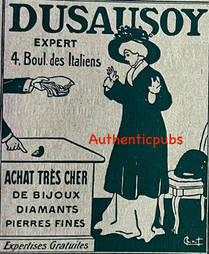 Publicite dusausoy bijoux - publicite,