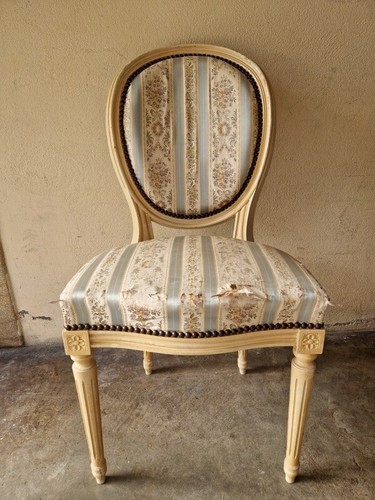 Chaise style louis xvi en - louis,