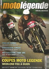 MOTO LEGENDE N°148 TERROT / BSA GOLD STAR VS YAM SRX / BMW R80 G/S / BFG 1300