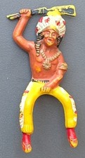 Figurine indien cavalier - figurine,