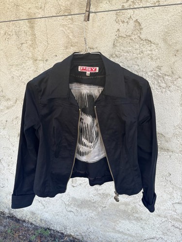 Veste noire psy monte - veste,