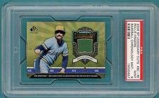 2006 SP Legendary Cuts, Rollie Fingers Game Used Jersey #BC-RF PSA 9! POP 1! 