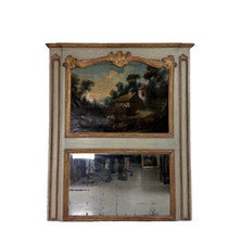 Ancien grand Miroir  Trumeau
