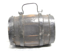 ?? TONNEAU FÛT BARIL A POUDRE EN BOIS ANCIEN MILITARIA