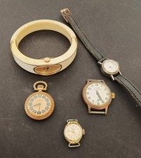 LOT DE MONTRES ANCIENNES MECANIQUES FONCTIONNENT.