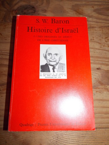 Histoire israël par w - d'israËl.,