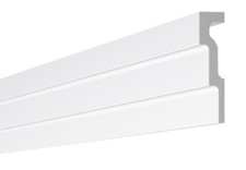 M2 Nomastyl Corniche de Plafond NMC Espalier Moulure en Stuc 59x18mm 20 Mètres