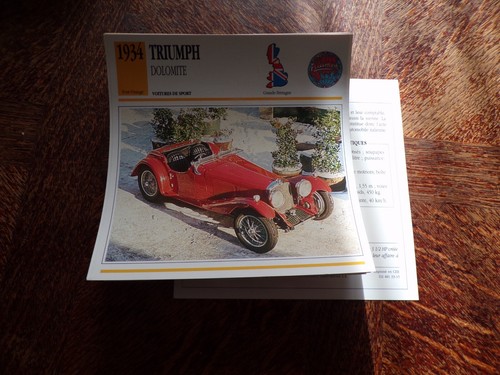 Fiche carte card voiture auto - card,