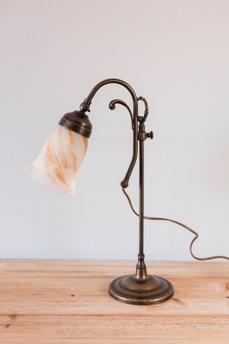 Lampe bureau laiton - bureau, vintage